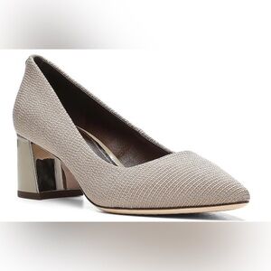 Donald J Pliner Women's Suzette Pump Light Taupe Sz 8.5